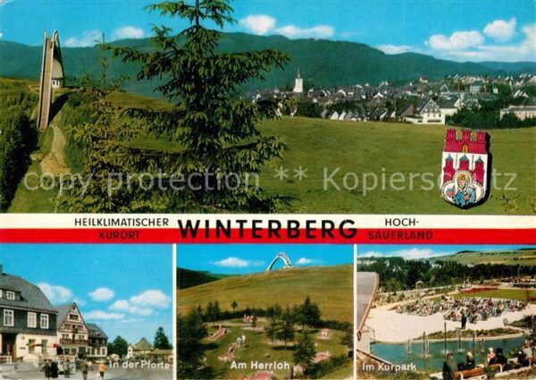 Winterberg Hochsauerland Sprungschanze Pforte Herrloh Kurpark