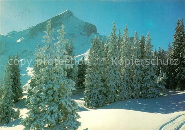 Garmisch-Partenkirchen Alpspitze im Winter Blick vom Kreuzeck