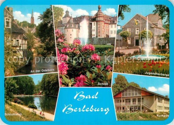 Bad Berleburg Odeborn Schloß Jugendherberge Kurhaus S