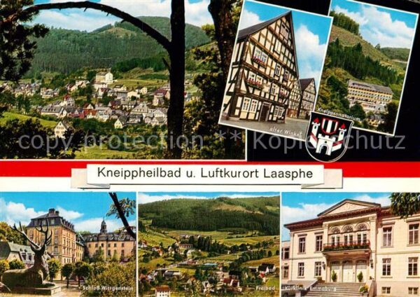 Laasphe Bad Kneippsanatorium Alter-Winkel Schloß-Wi