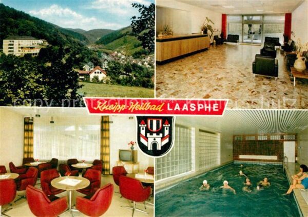 Laasphe Bad Schloßberg-Sanatorium Schwimmbad