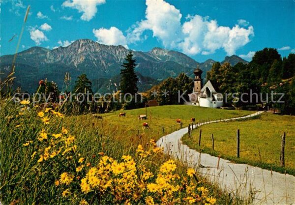 Kochel See gegen Herzogenstand Heimgarten