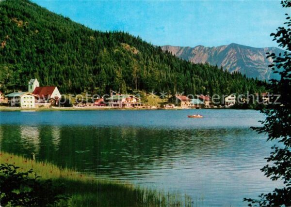 Spitzingsee mit Sonnenwendjoch