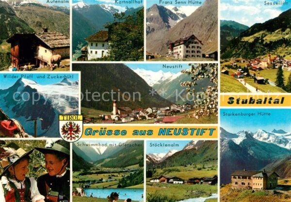 Neustift Stubaital Tirol Franz-Senn-Hütte Kartnallhof Autenalm W