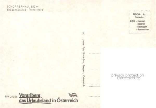 Schoppernau Vorarlberg Bregenzerwald Sessellift – Bild 2