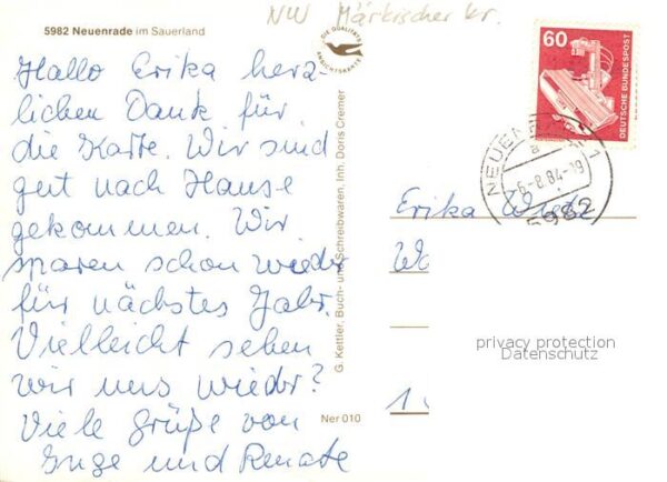 Neuenrade Park evangelische Kirche Rathaus – Bild 2