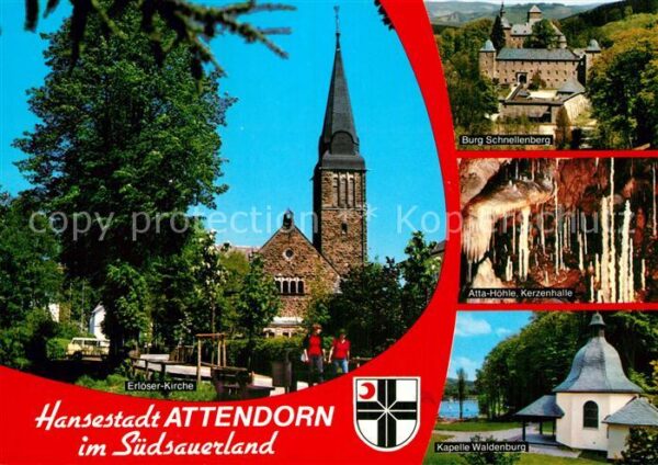 Attendorn Erlöser-Kirche Kapelle Waldenburg Burg