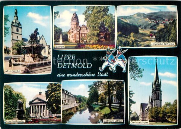 Detmold Marktkirche Schloss Christuskirche