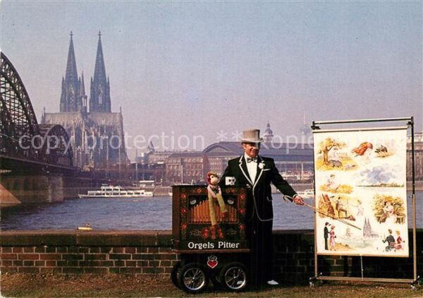 Koeln Rhein Drehorgelsmann Orgels-Pitter Dom