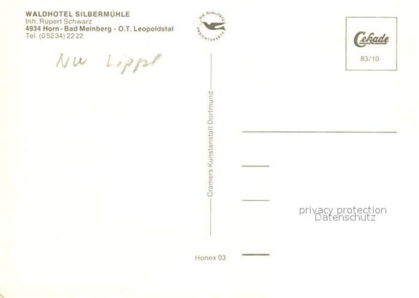 Horn-Bad Meinberg Waldhotel Silbermühle – Bild 2