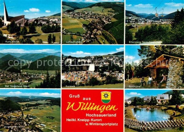 Willingen Sauerland Grillhütte katholische Kirche Fliegerau