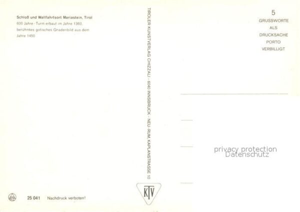 Mariastein Tirol Schloss – Bild 2