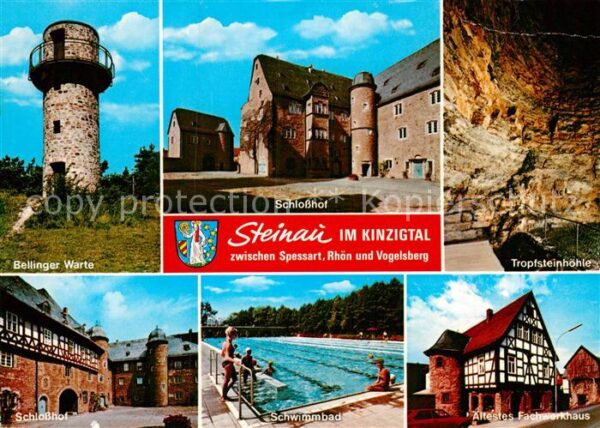 Steinau Spessart Bellinger Warte Schlosshof Tropfsteinhö