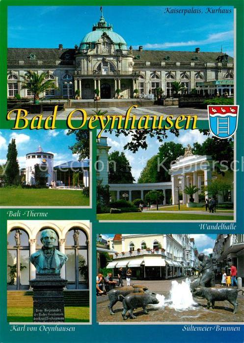 Bad Oeynhausen Kaiserpalais Kurhaus Wandelhalle Bali-T