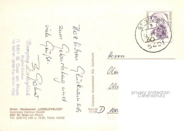 St Goar Hotel Loreleyblick – Bild 2