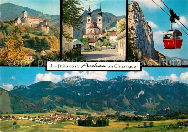 Aschau Chiemgau Schloss Hohenaschau Luftseilbahn