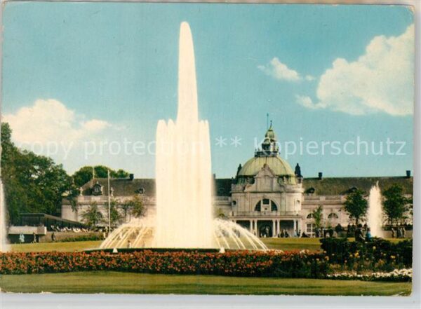 Bad Oeynhausen Leuchtfontäne Kurhaus