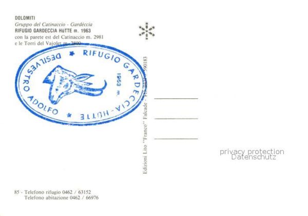Catinaccio Rifugio Gardeccia Hütte – Bild 2