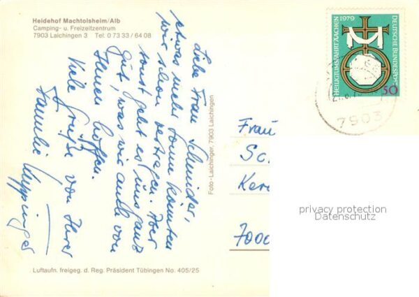 Laichingen Fliegeraufnahme Heidenhof Machtoisheim – Bild 2