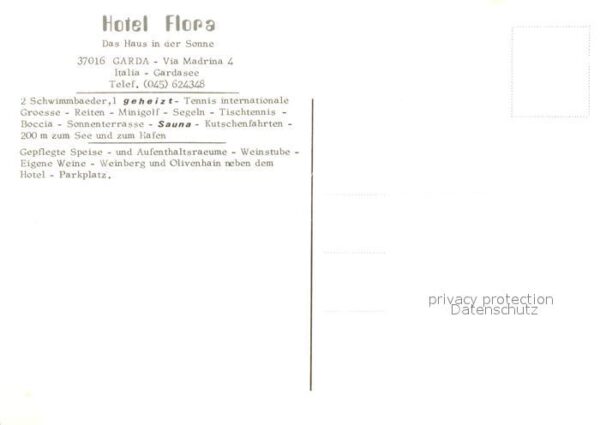 Garda Lago di Garda Hotel Flora – Bild 2