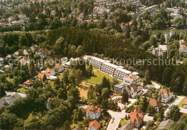 Bad Sachsa Harz Fliegeraufnahme AOK-Kurklinik Pfaffenbe