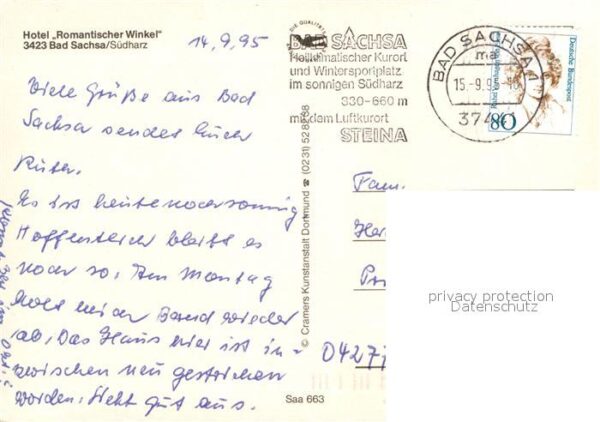 Bad Sachsa Harz Hotel Romantischer Winkel – Bild 2