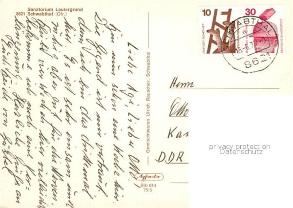 Schwabthal Sanatorium Lautergrund – Bild 2