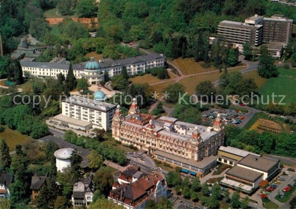 Bad Wildungen Fliegeraufnahme Fürstenhof Badehotel He