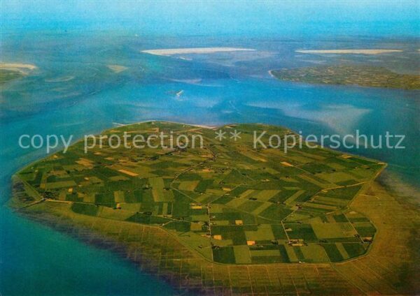 Nordstrand Fliegeraufnahme Insel Pellworm Norderoo