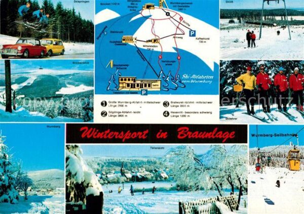 Braunlage Brocken Seilbahn Wurmberg