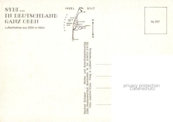 Sylt Fliegeraufnahme – Bild 2