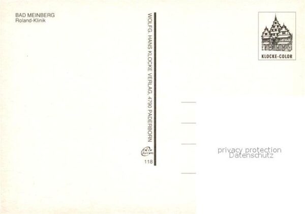 Bad Meinberg Roland-Klinik – Bild 2