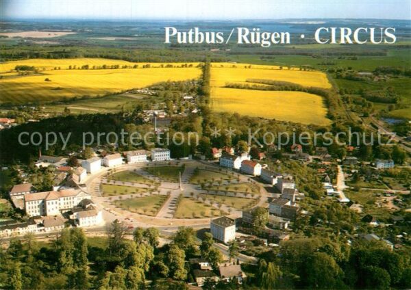 Putbus Ruegen Fliegeraufnahme Circus