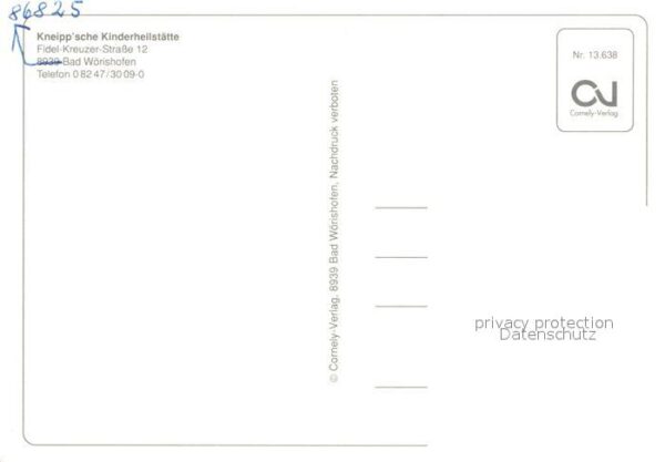 Bad Woerishofen Kneippsche Kirnderheilstätte – Bild 2