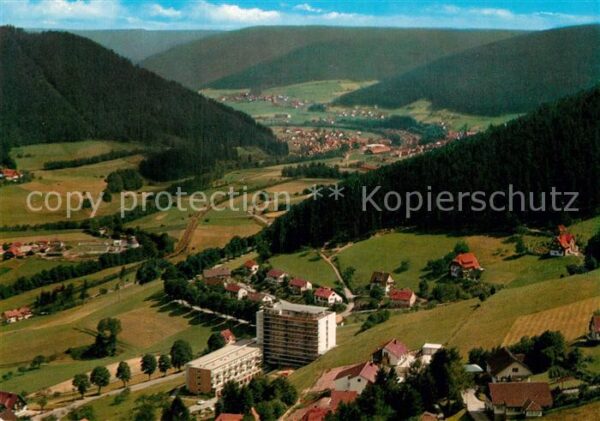 Baiersbronn Schwarzwald Eurotel Fliegeraufnahme