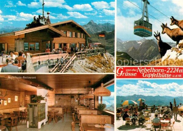 Oberstdorf Nebelhornbahn Gipfelhütte