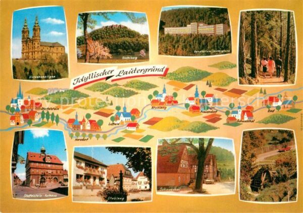 Staffelstein Rathaus Vierzehnheiligen Sanatorium Lau