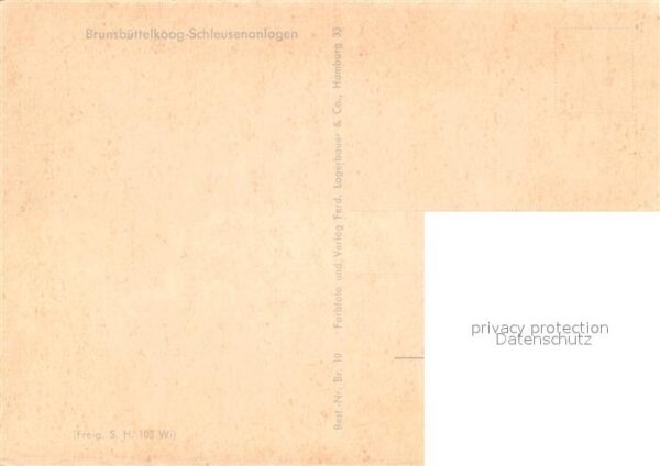 Brunsbuettelkoog Fliegeraufnahme Schleusenanlagen – Bild 2