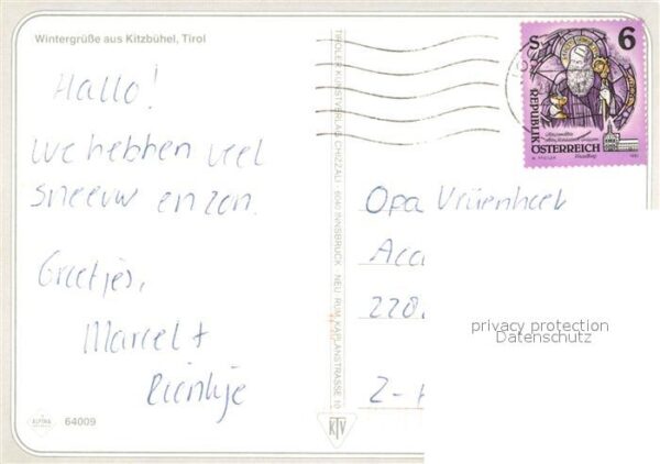 Kitzbuehel Tirol Luftseilbahn Pferd Ski – Bild 2