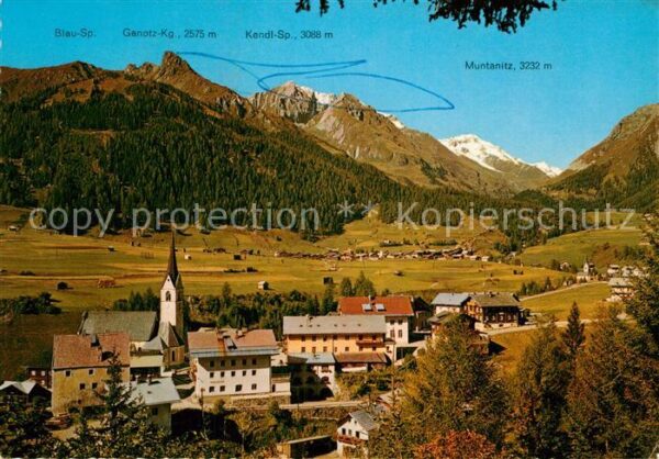 Kals Grossglockner Blaue Spitze Kendl-Spitze Muntanitz