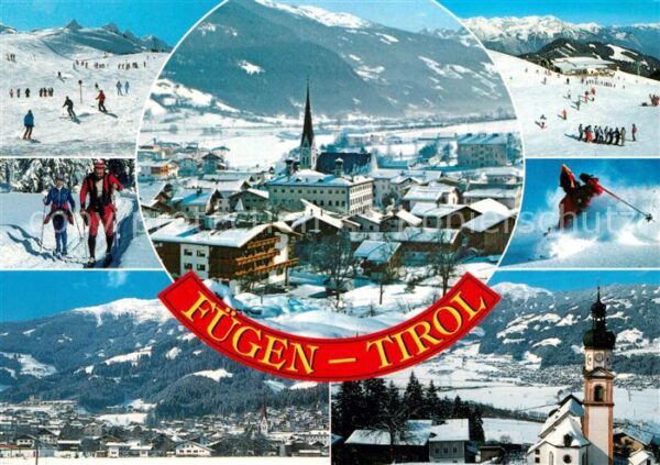 Fuegen Kirche Ski