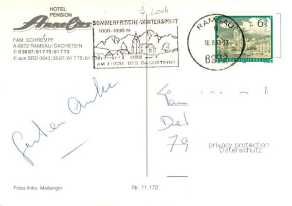 Ramsau Dachstein Steiermark Hotel Annelies Luftseilbahn – Bild 2