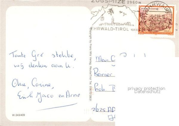 Ehrwald Tirol Luftseilbahn Ski Kirche – Bild 2