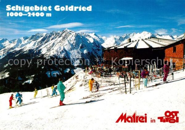 Matrei Osttirol Goldried Ski Panoramarestaurant Grossve