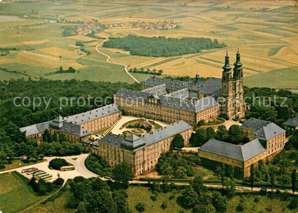 Staffelstein Fliegeraufnahme Schloss Banz