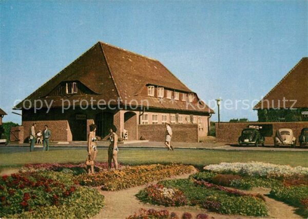 Westerland Sylt Nordseesanatorium Dünenhaus Kantinenein