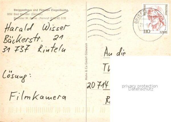 Bad Muender Berggasthaus Ziegenbuche – Bild 2
