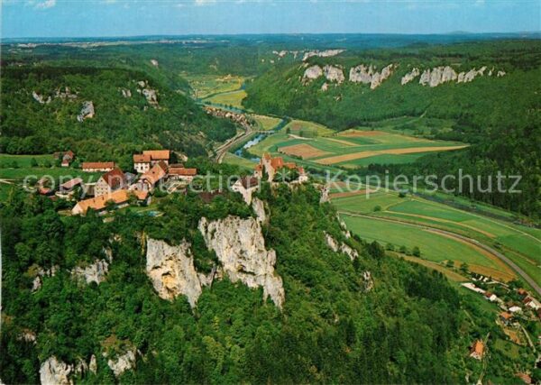 Beuron Donautal Schloss Werenwag Hausen im Tal