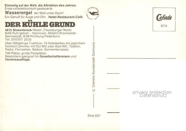 Stukenbrock Der Kühle Grund Hotel – Bild 2