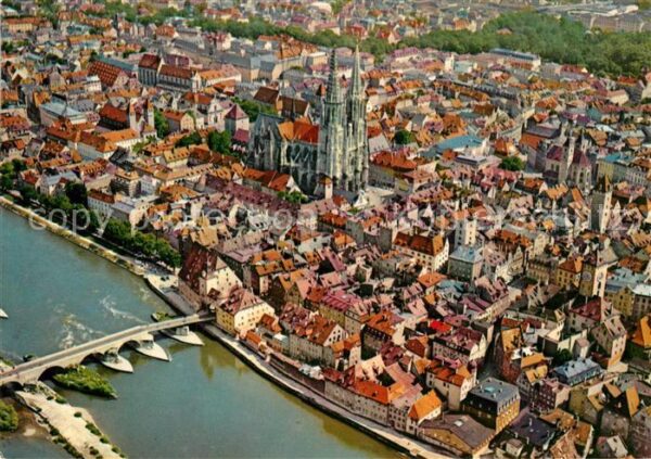 Regensburg Fliegeraufnahme